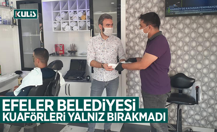 Efeler Belediyesi Kuaförleri Yalnız Bırakmadı - Aydın Haberleri | Aydın ...