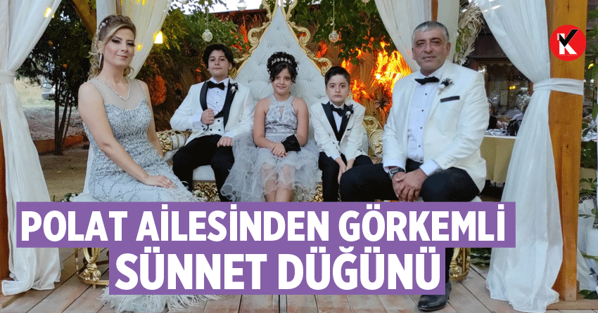 Polat ailesinden görkemli sünnet düğünü