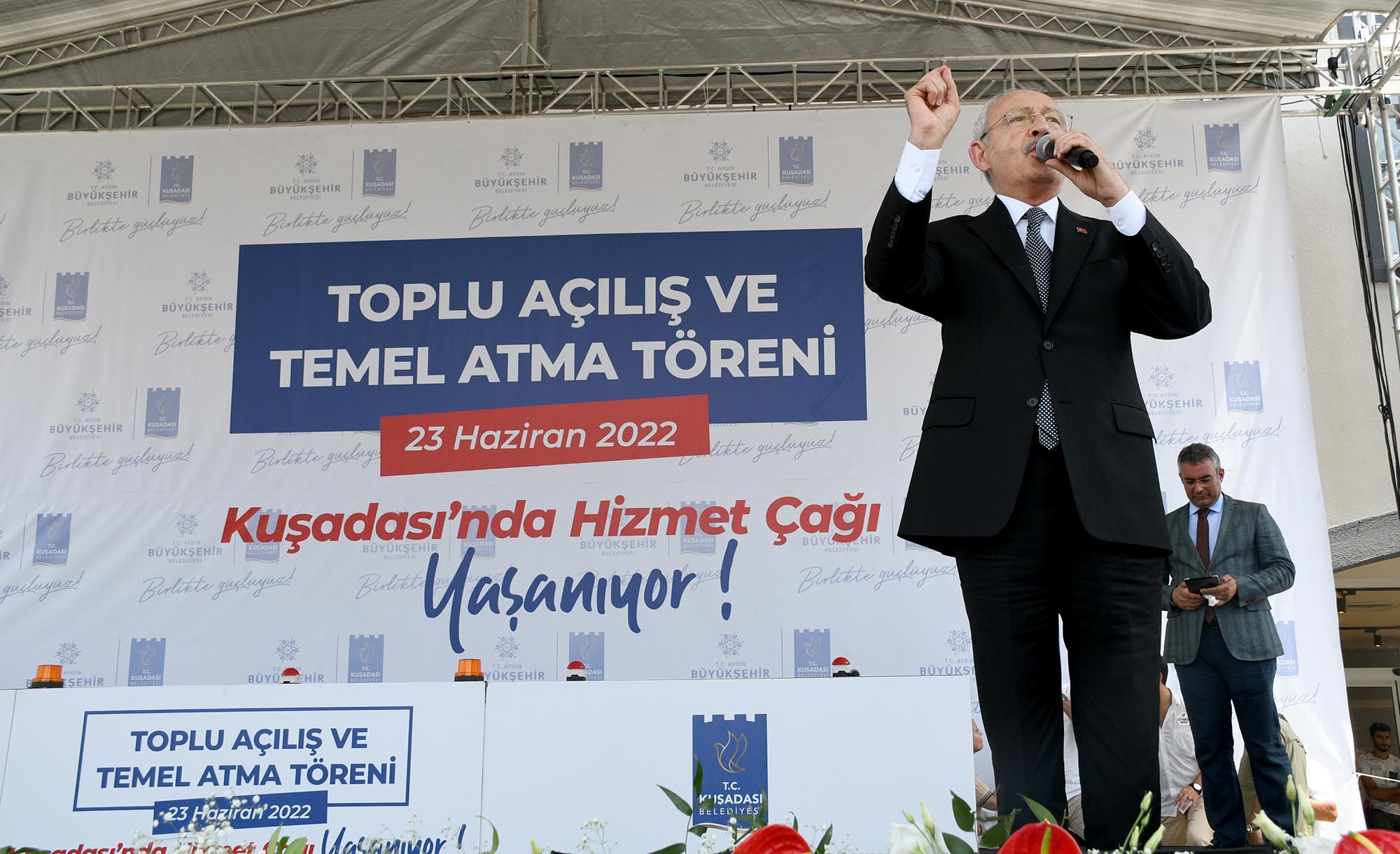 CHP Genel Başkanı Kemal Kılıçdaroğlu Kuşadası’nda