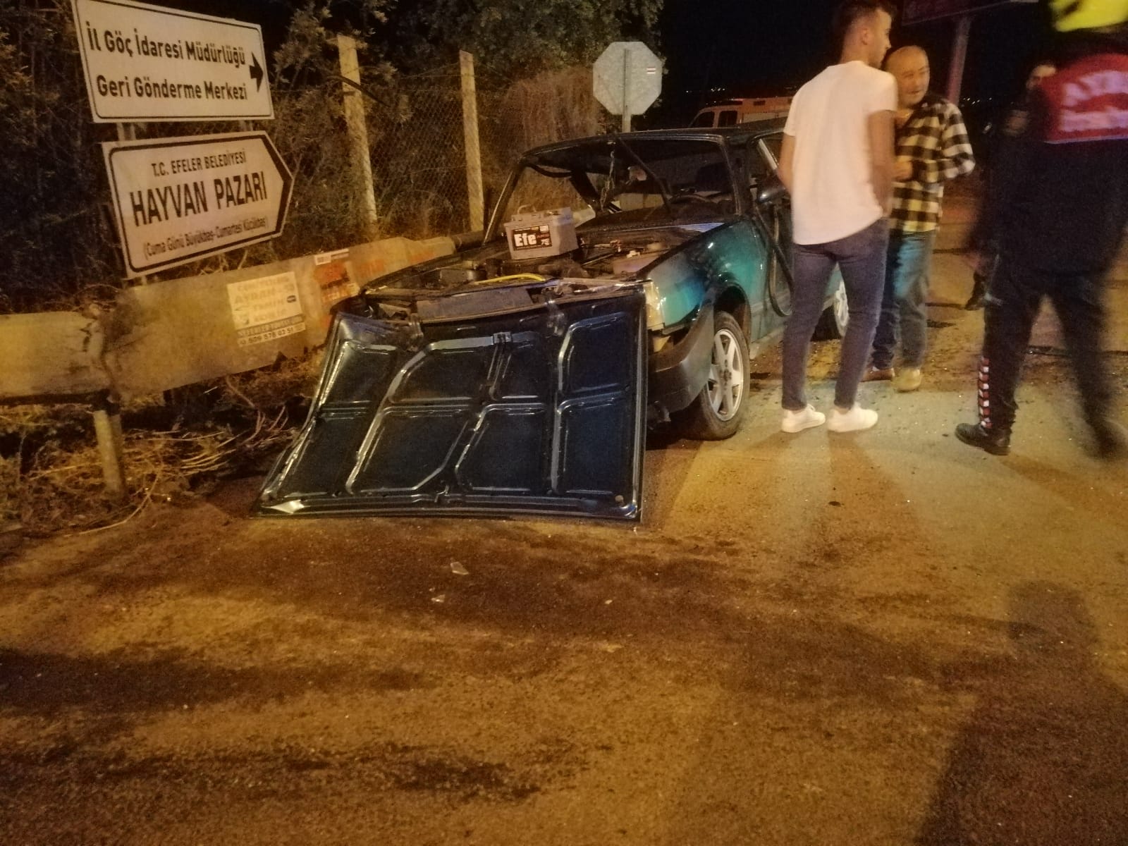 Aydın’da iki aracın karıştığı kazada 5 kişi yaralandı