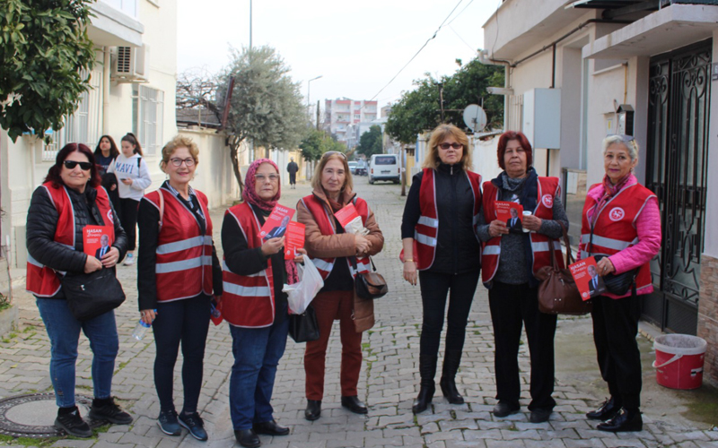 Demokrat Parti Kadın Kolları seçim çalışmalarına başladı