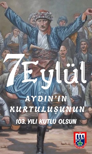 7 Eylül Aydin'in Kurtuluş Günü Kutlu Olsun (30 X 50 Cm)