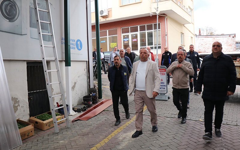 Bozdoğan’da Simit Pazarı Sokağı yenileniyor