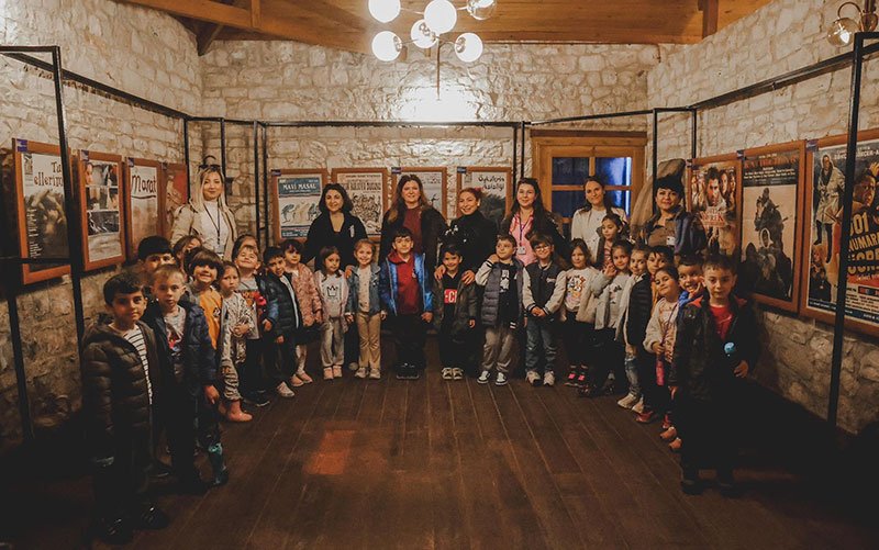 Didim'de minikler kütüphane ile tanıştı