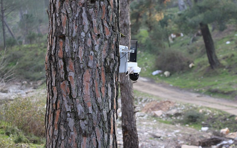 Altın değerindeki künara kameralı önlem