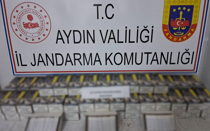 Selatin Tüneli'nde kaçak makaron ele geçirildi