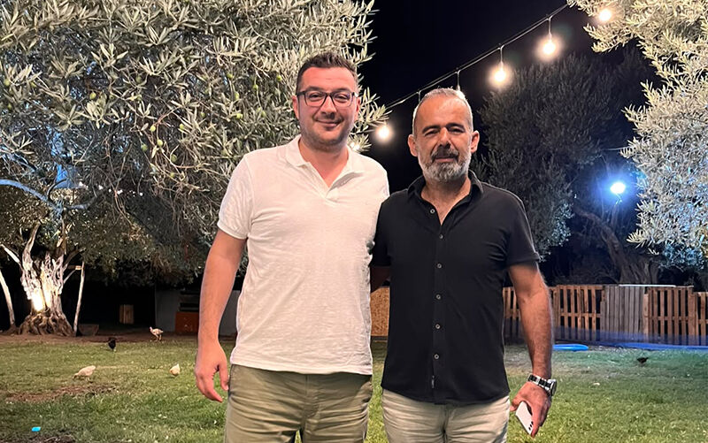 İki eski il başkanından dikkat çeken buluşma