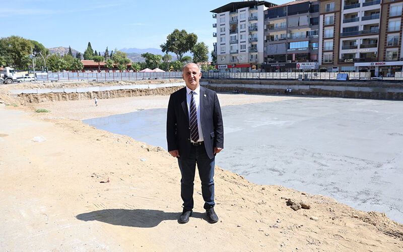 İncirliova’da dev proje hızla ilerliyor
