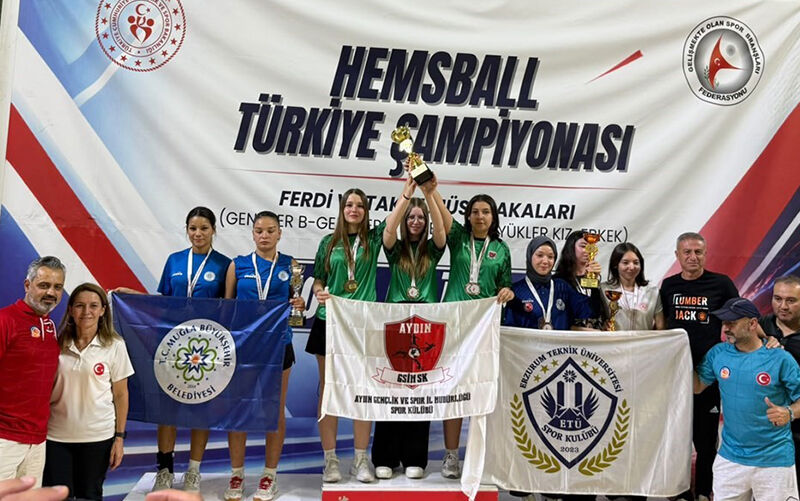 Aydınlı sporculardan hemsballda büyük başarı