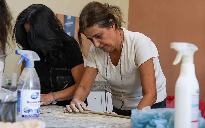 Kadın Yaşam Atölyesi’nde eğitimler sürüyor