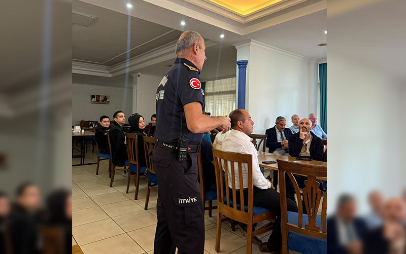 Aydın Adliyesi personeline acil durum eğitimi