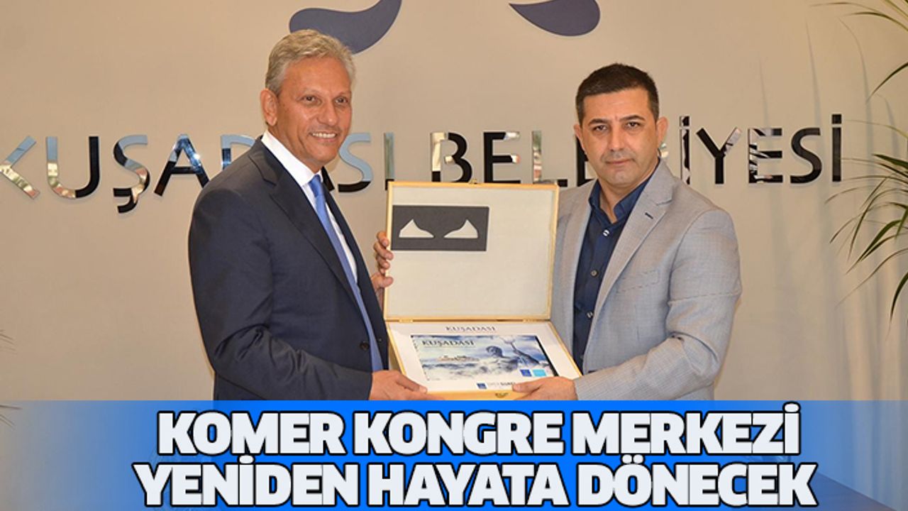 KOMER Kongre Merkezi yeniden hayata dönecek