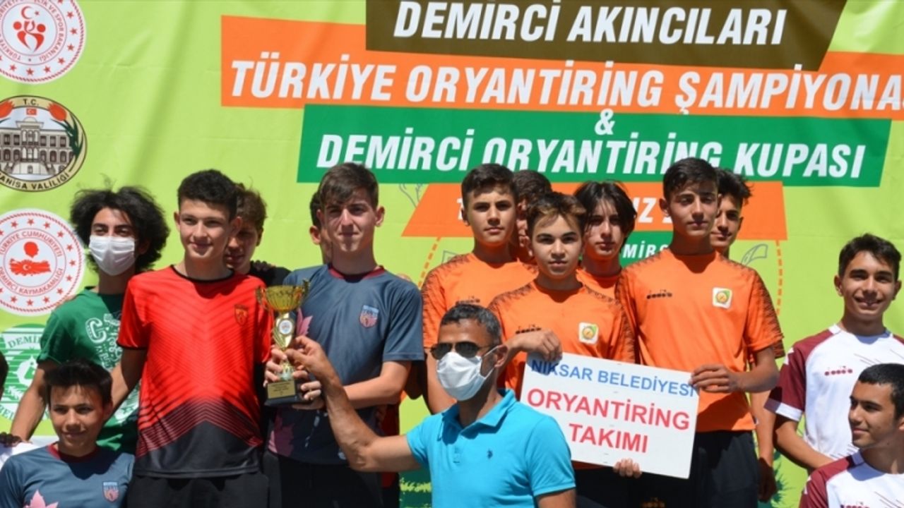 Demirci Akıncıları Türkiye Oryantiring Şampiyonası sona erdi