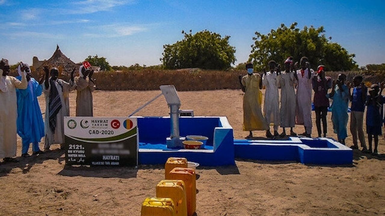 Hayrat İnsani Yardım Derneği’nden şehitler için 500 su kuyusu projesi