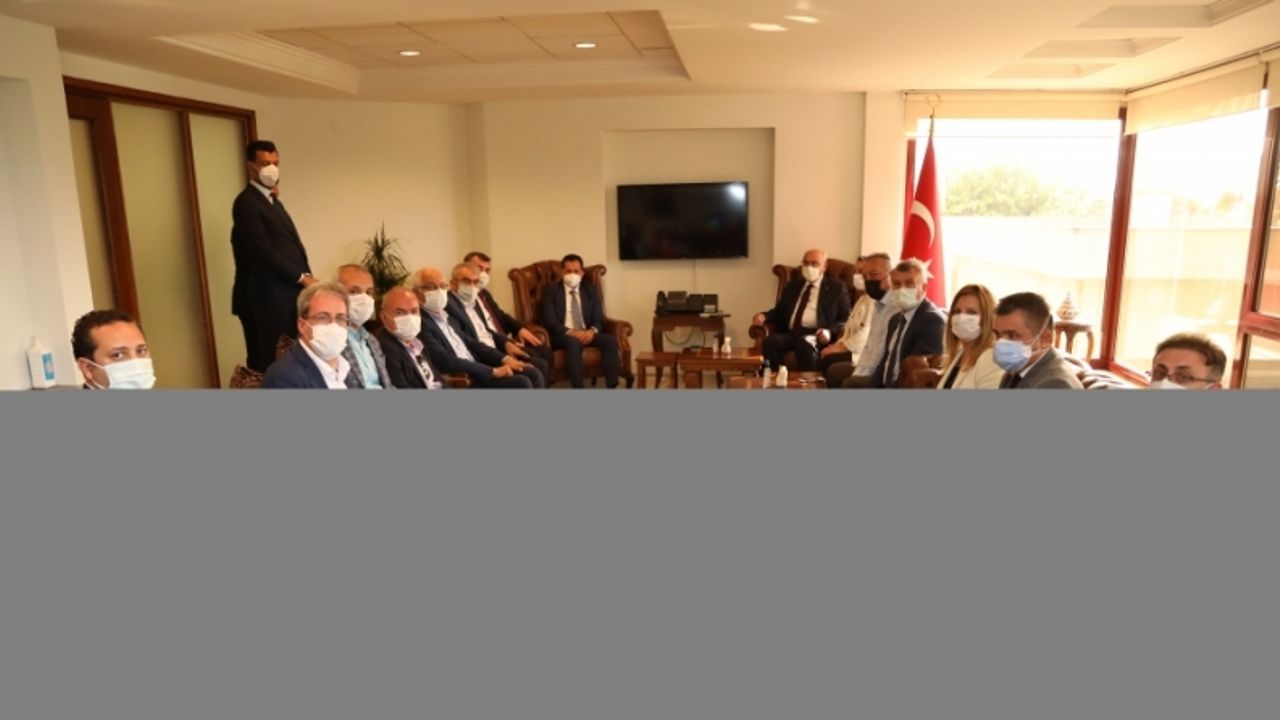 TBMM Sanayi, Ticaret, Enerji, Tabii Kaynaklar, Bilgi ve Teknoloji Komisyonu İzmir Valiliğini ziyaret etti