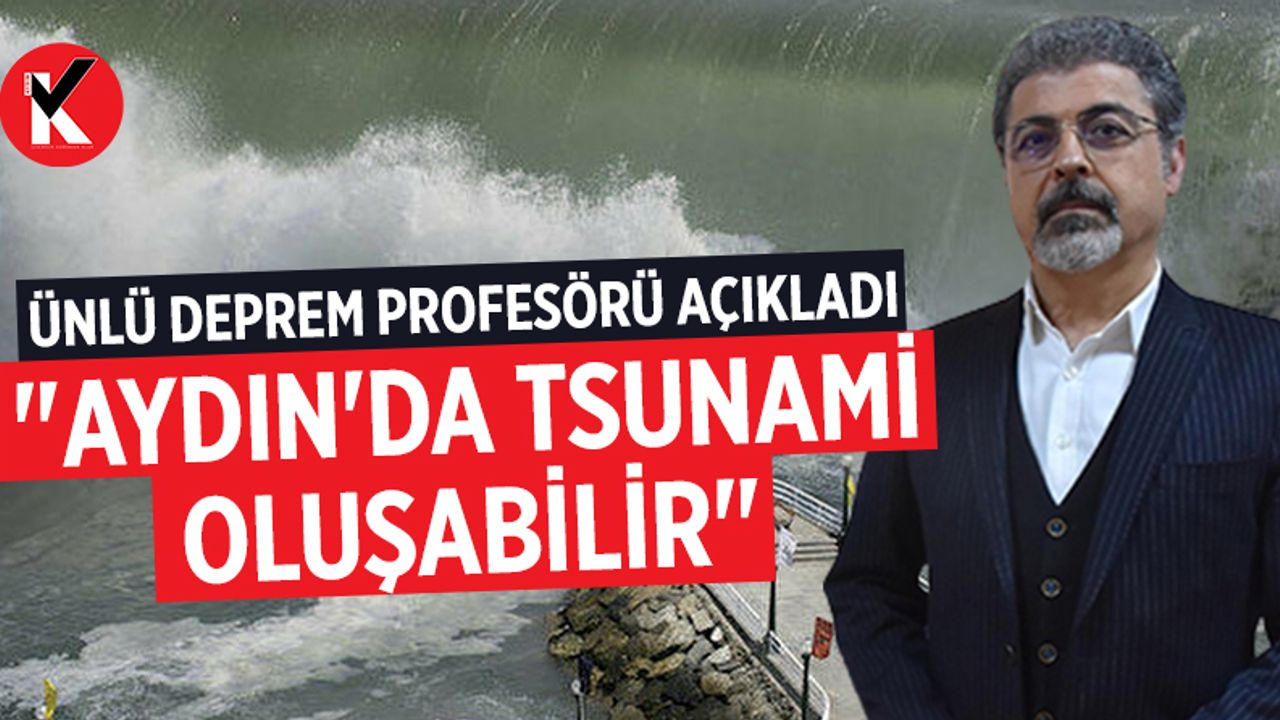 "Aydın'da tsunami oluşabilir"