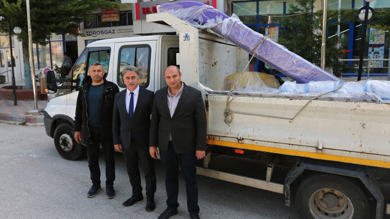 Efeler’den Kardeş Şehri Gönen’e 23 Nisan hediyesi