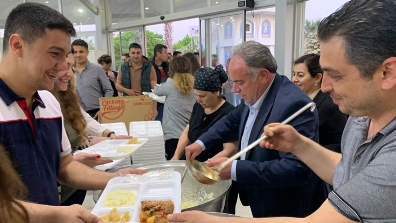 Germencik Belediyesi ailesi iftar yemeğinde buluştu