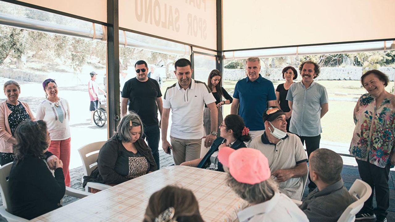 Başkan Günel, Erdoğan Öven Engelliler Köyü’nü ziyaret etti