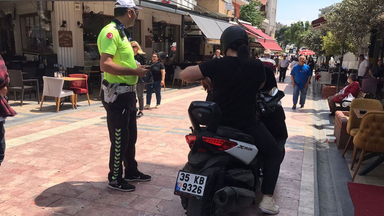 Aydın’da motosiklet denetimi gerçekleştirildi