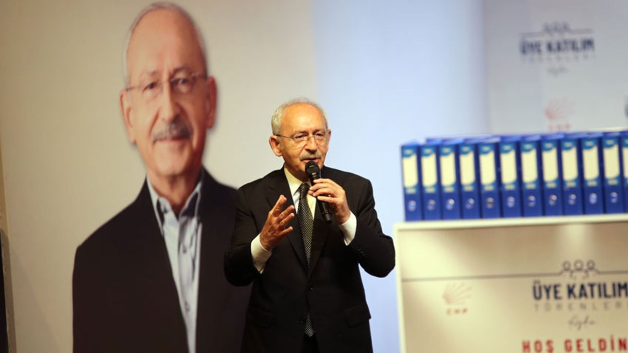 Kemal Kılıçdaroğlu, Aydın'da üye katılım töreninde konuştu