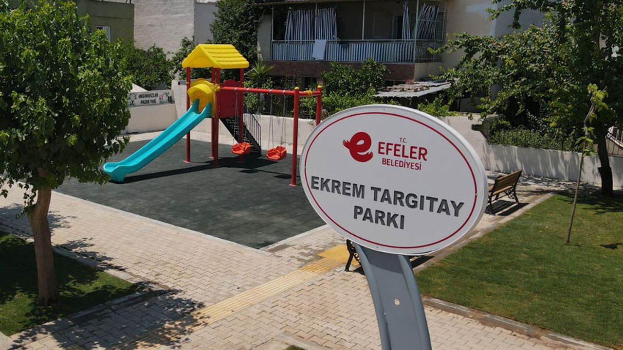 Efeler’de Ekrem Targıtay Parkı hizmete açılıyor