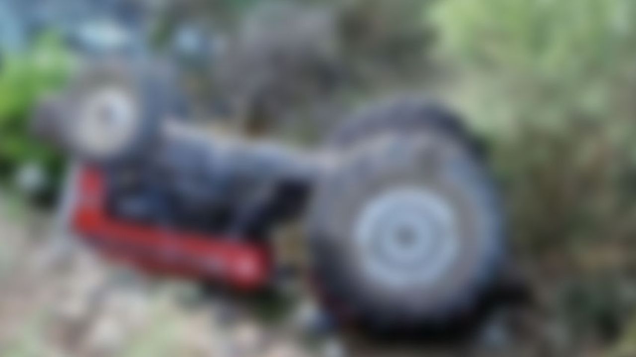 Aydın’da traktör devrildi: 1 yaralı