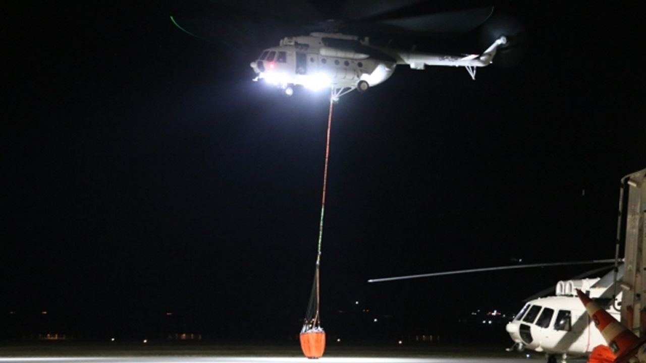 Söke'ye gece görüşlü helikopterler sevk edildi