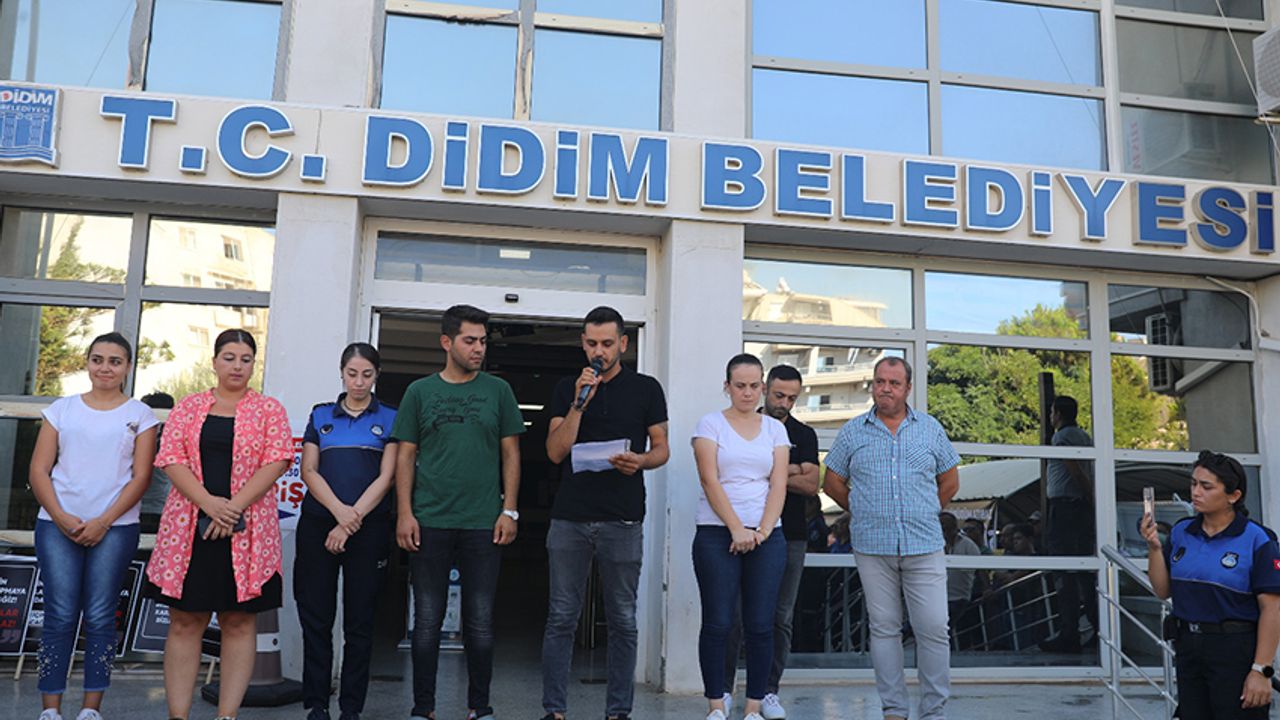 Didim Belediyesi personellerinden Hacıfettahoğlu’na destek