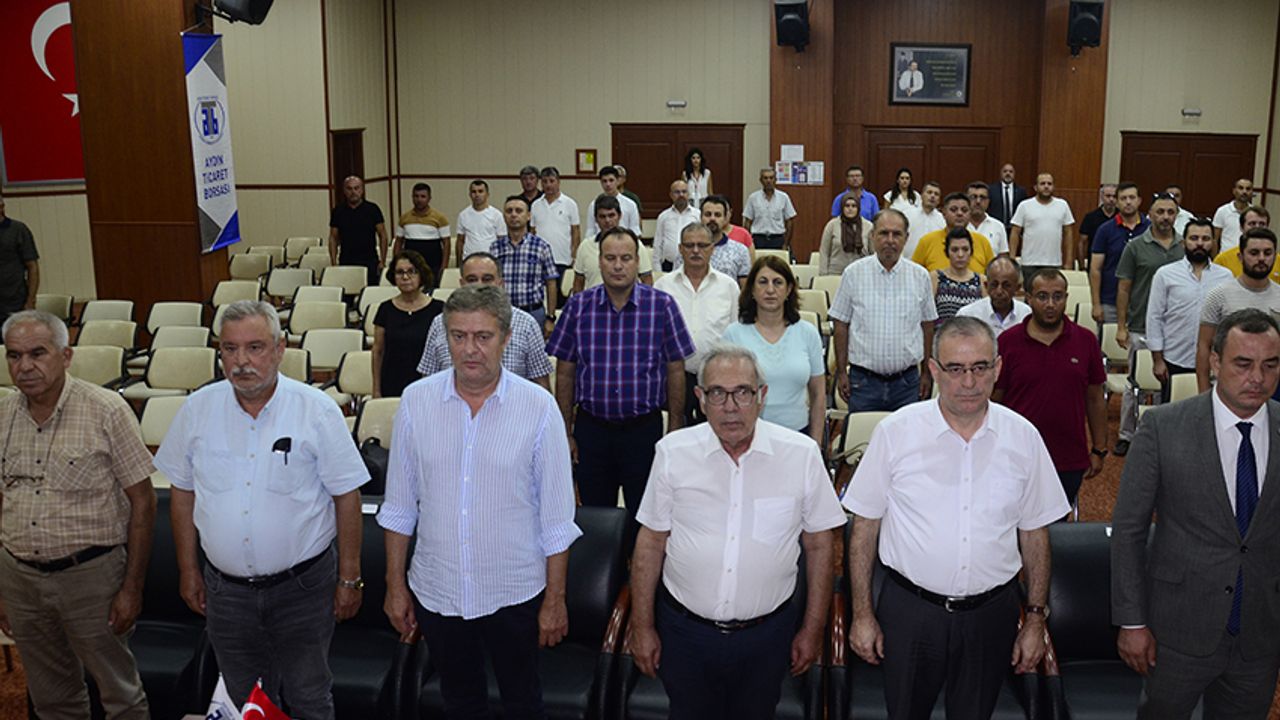 Aydın’da kuru incir sektör toplantısı yapıldı