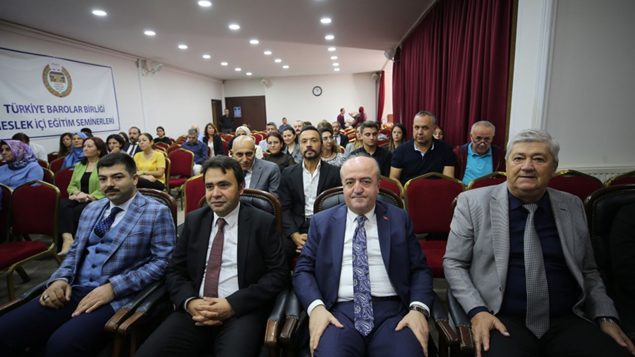 Aydın'da hakim ve savcı adaylarına kişisel gelişim semineri verildi