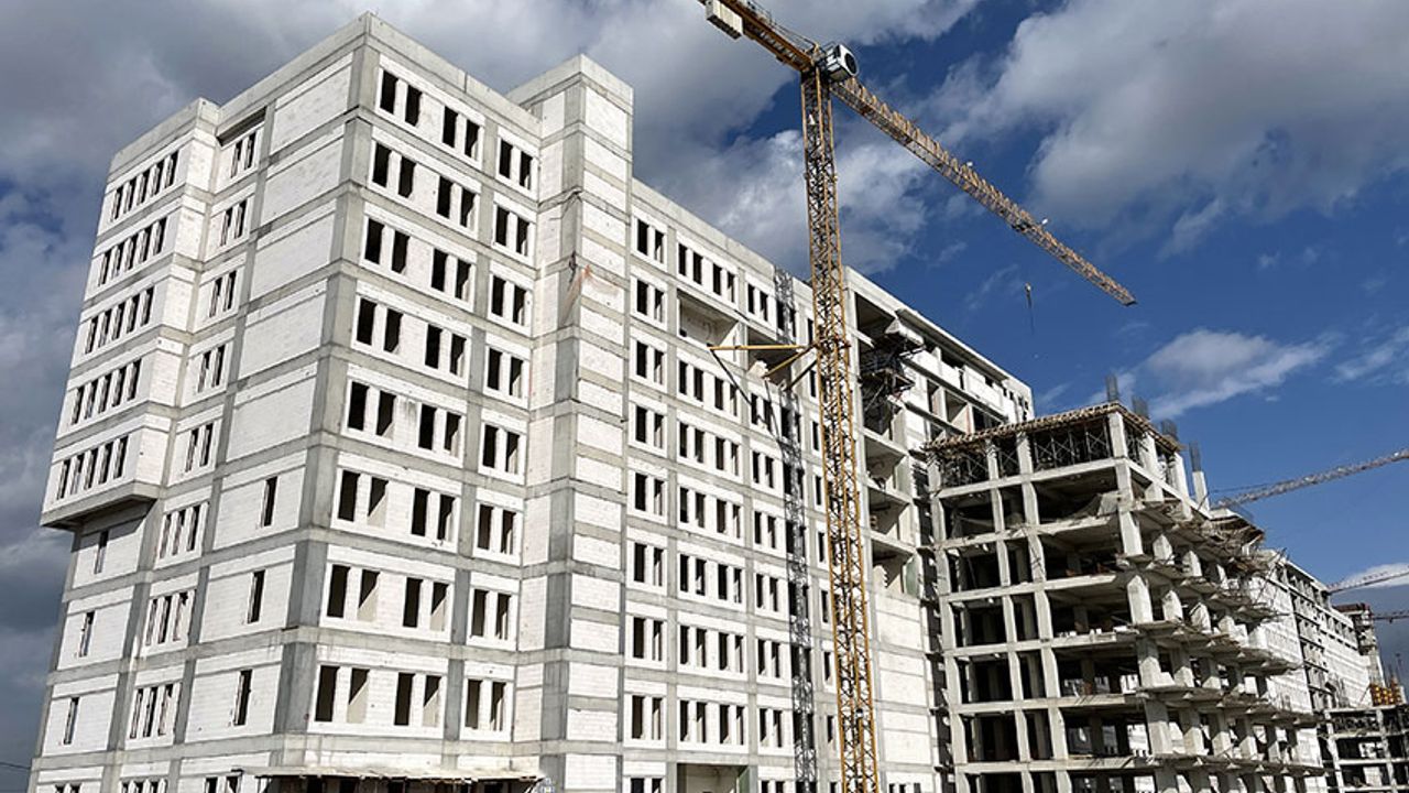 Aydın Şehir Hastanesi inşaatının yüzde 65'i tamamlandı