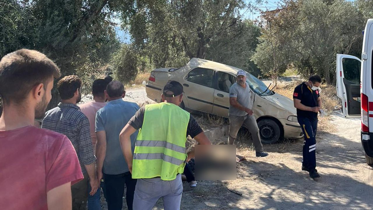 Aydın’da otomobil takla attı: 1 ölü