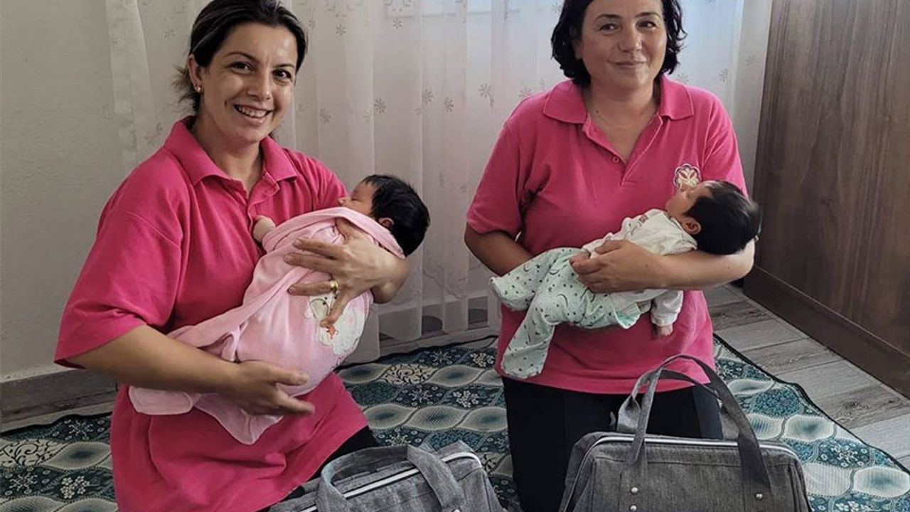 Germencik’te 'Hoş geldin bebek' projesi 390 kişiye ulaştı