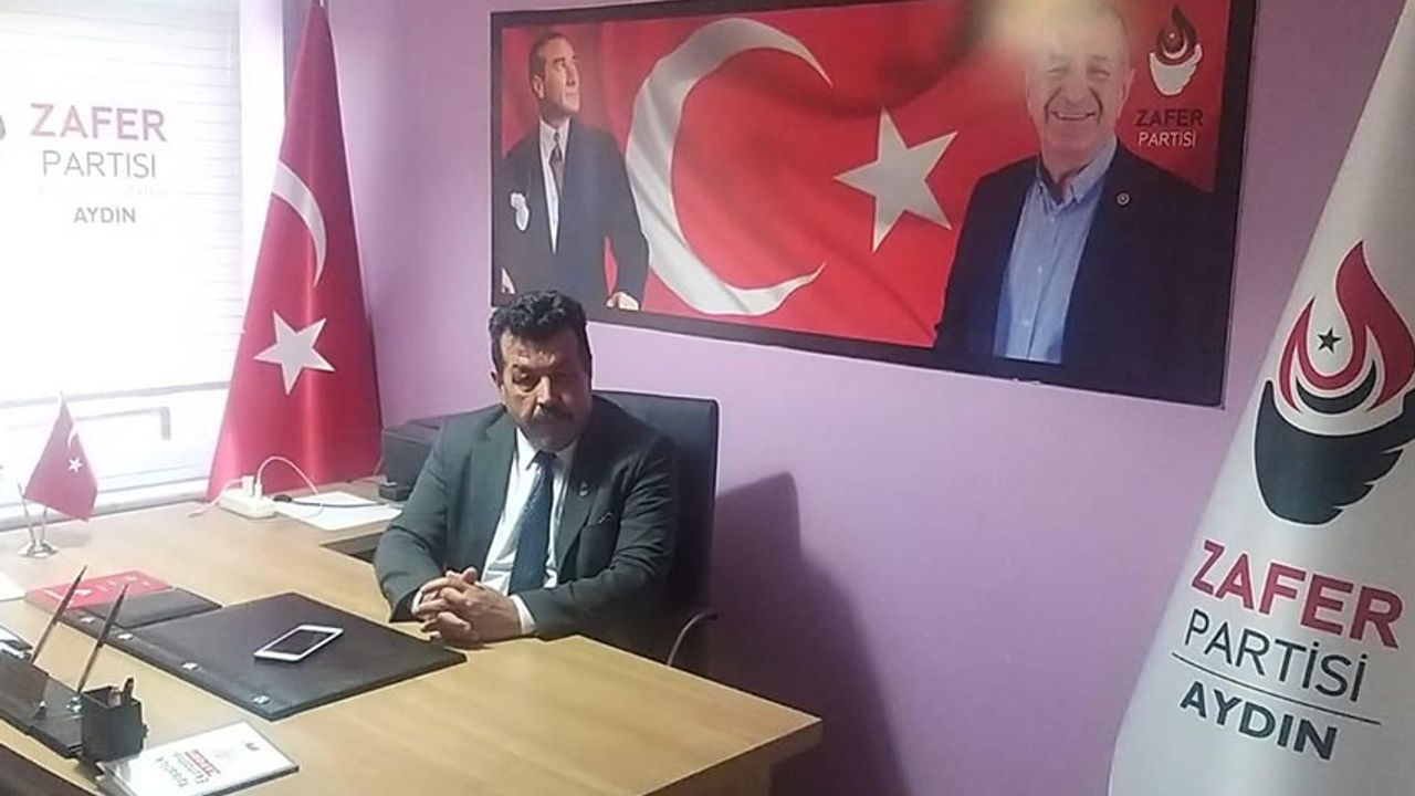 Zafer Partisi Aydın İl Başkanı Ercan Arslan istifa etti