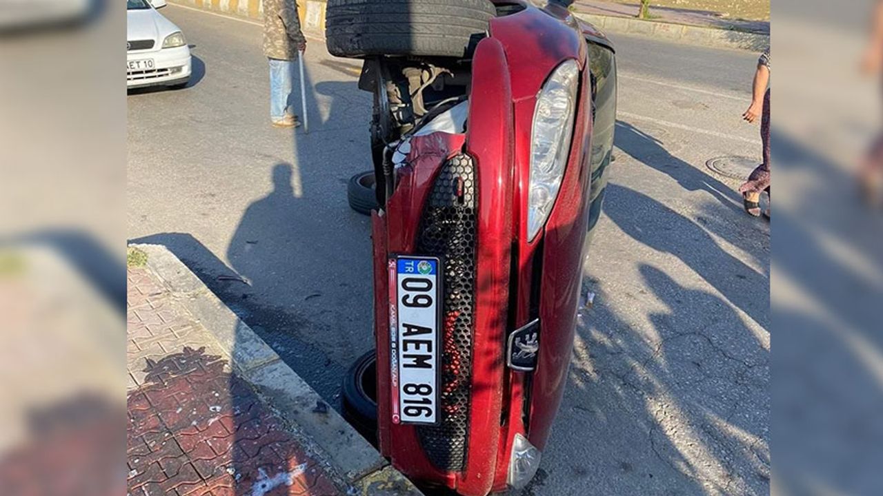 Aydın’da kaza: 1 yaralı