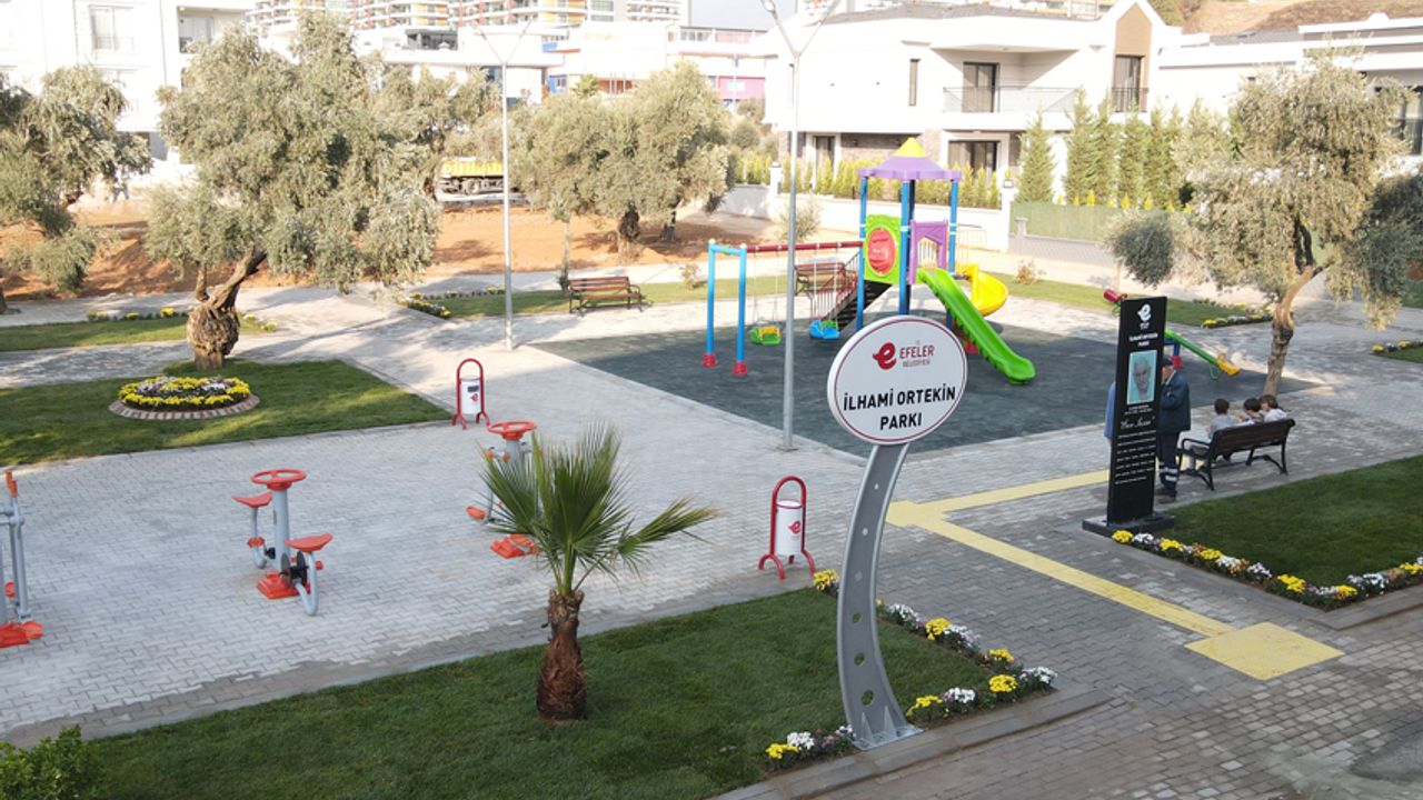 Efeler’de İlhami Ortekin parkı açılıyor