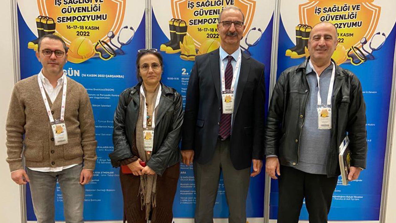 Efeler Belediyesi İzmir’deki İş Sağlığı Ve Güvenliği Sempozyumuna katıldı