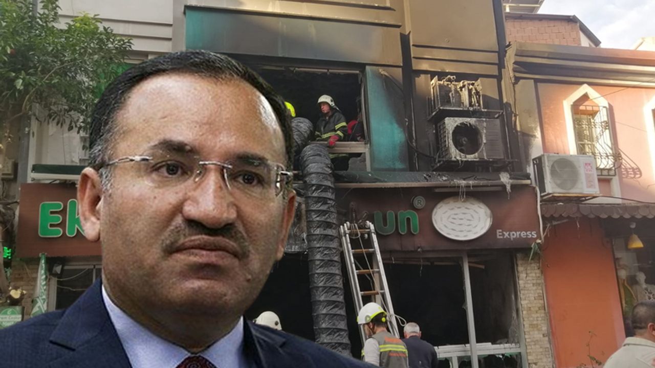 Adalet Bakanı Bozdağ’dan Nazilli’deki yangınla ilgili açıklama