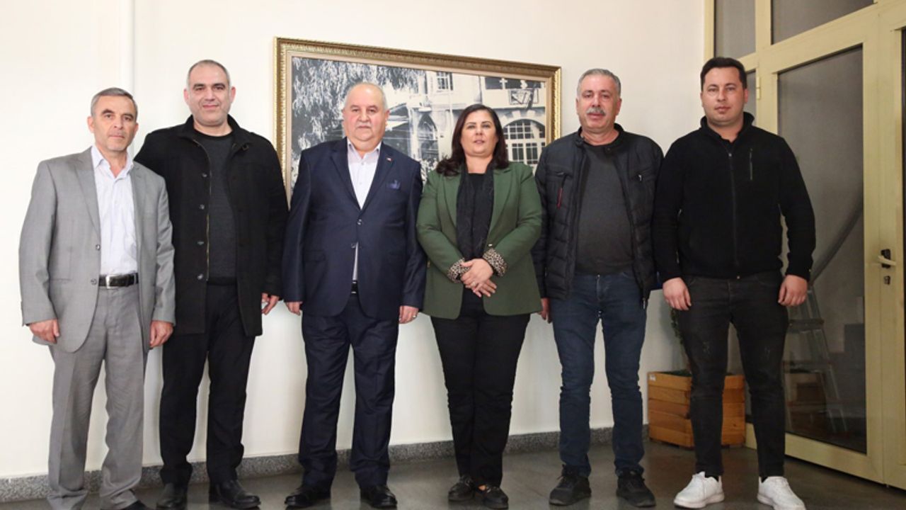 Nazilli esnafından Başkan Çerçioğlu'na ziyaret