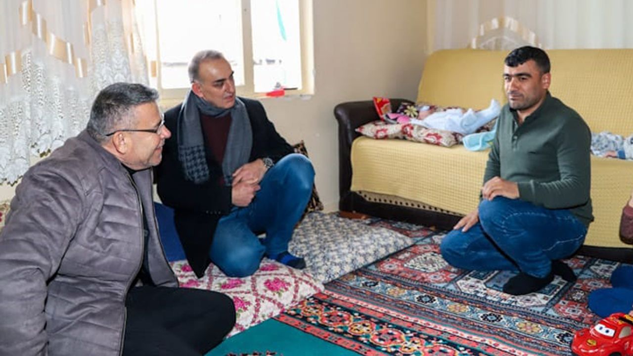 Başkan Güler, Köşk'teki depremzedeleri ziyaret etti