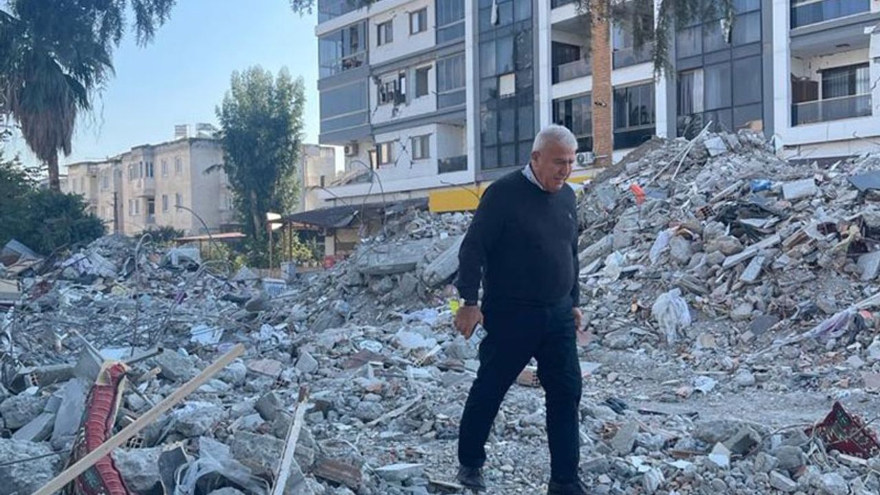Başkan Atay deprem bölgesinde temaslarını sürdürüyor