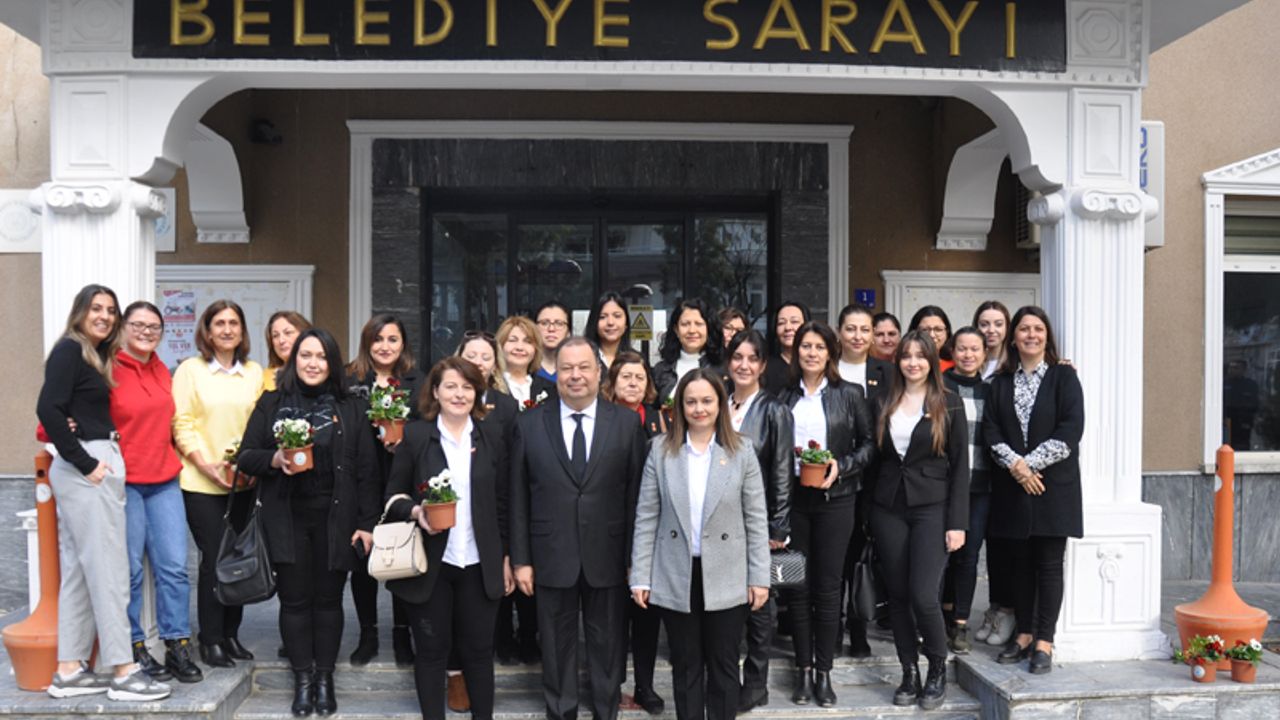 Başkan Dinçer, 8 Mart’ta kadınları unutmadı