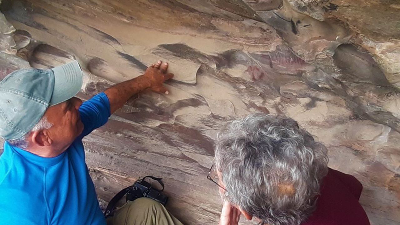 Latmos'ta tarih öncesi yeni kaya resimleri bulundu