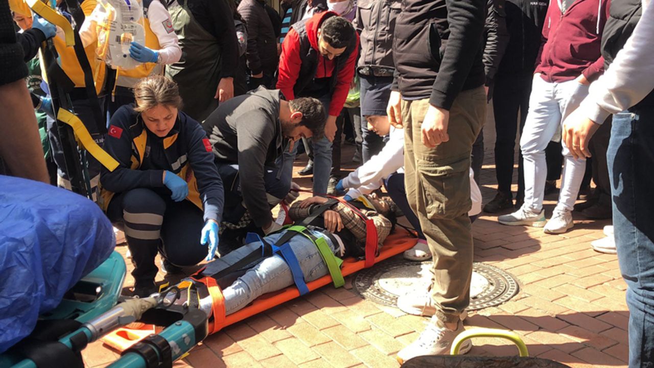 Aydın’da iki motosikletin çarpıştığı kazada 2 kişi yaralandı