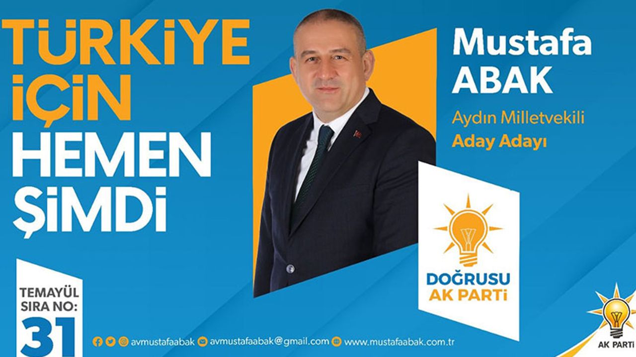 Mustafa Abak: AK Parti her zaman teşkilatıyla zaferler kazanmıştır