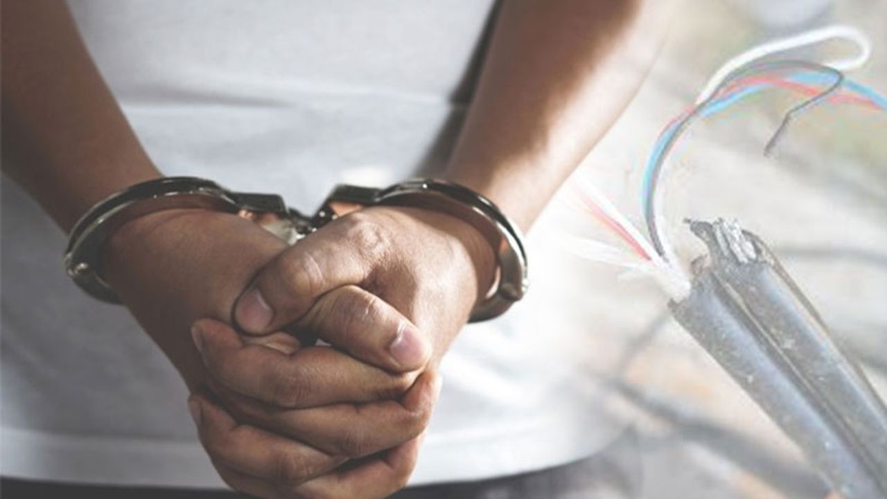 Aydın’da kablo hırsızlığı yapan kişi tutuklandı