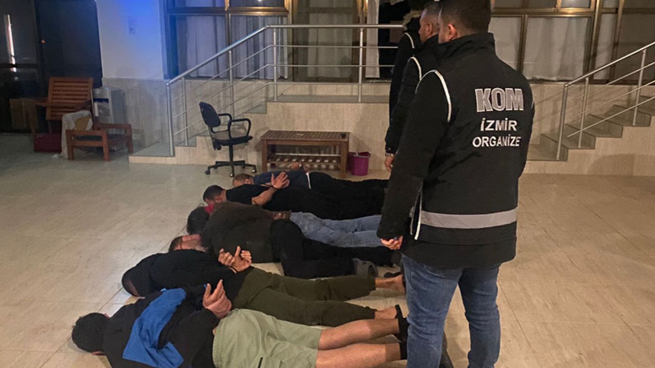 Aydın'da suç örgütüne yönelik operasyonda 30 şüpheli yakalandı