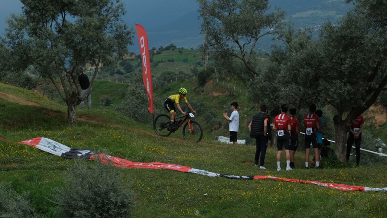 Aydın'da dağ bisikleti yarışları düzenlendi