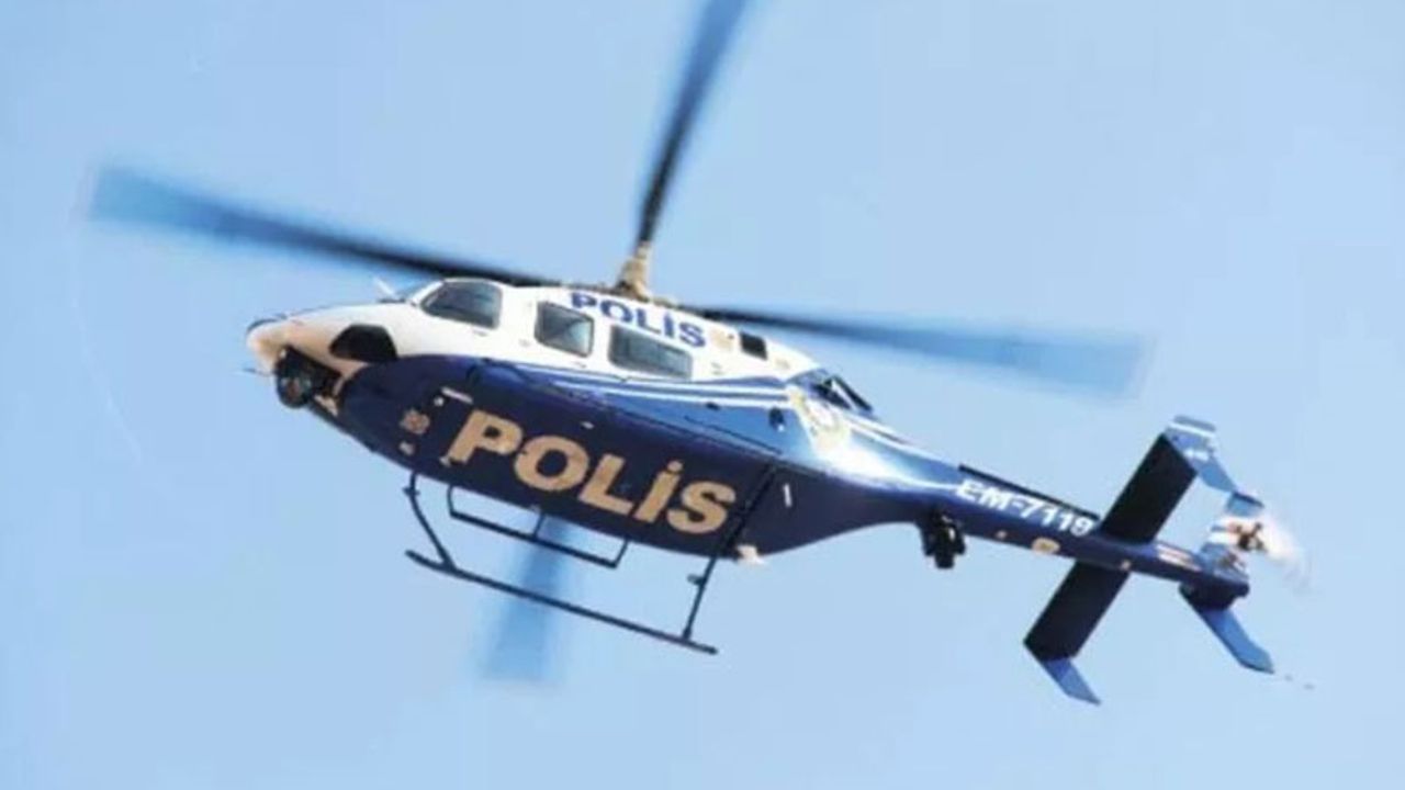 Aydın'da helikopter destekli trafik denetimi yapıldı